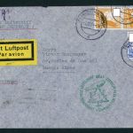 DR Zeppelin Graf Zeppelin Mischfrankatur Mi.Nr. 936 - Südamerikafahrt 1934