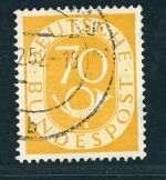 Bund Posthorn Michel Nr. 136 gestempelt