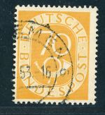 Bund Posthorn Michel Nr. 136 gestempelt