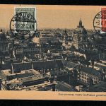 Ansichtskarte Berlin Panorama vom Rathaus 1922