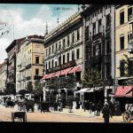 Ansichtskarte Berlin Unter den Linden Café Victoria 1906 nach Paris