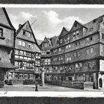 Ansichtskarte Frankfurt am Main - Roseneck - 1988 nach Paris