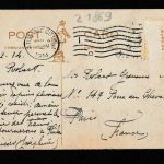 Ansichtskarte Atlantic City - Promenade - USA nach Paris 1914