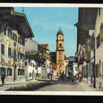 Ansichtskarte Mittenwald - Oberer Markt - ungebraucht