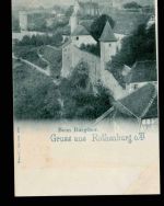 Ansichtskarte Rothenburg / Tauber - Beim Burgthor - um 1900