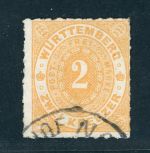 Württemberg Michel Nummer 37 gestempelt