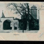 Ansichtskarte Gruss aus Rothenburg / Tauber - Röderthor - ungebraucht um 1900