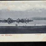 Ansichtskarte Gruss vom Chiemsee - Fraueninsel - um 1900