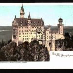 Ansichtskarte Gruss vom Schloss Neuschwanstein - ungebraucht um 1900