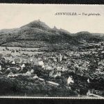 Ansichtskarte Panorama über Annweiler am Trifels um 1910