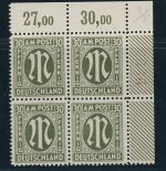 All. Besetzung Bizone AMPost Michel Nr. 29aBz r4 postfrisch Befund Arge