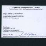 All. Besetzung Bizone AMPost Michel Nr. 29aBz r4 postfrisch Befund Arge