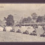 Ansichtskarte Schweiz Armee Infanterie Feldpost 1906