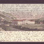 Ansichtskarte Chur Kaserne gelaufen nach Kairo 1904