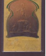 Ansichtskarte Schweiz Basel St. Jacob Dankmal ( Gold ) 1897 nach Breslau