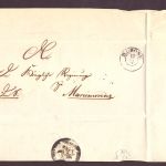 Vorphilatelie Briefhülle D Crone nach Marienwerder