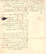 Preussen Dienstbrief Berlin 1866