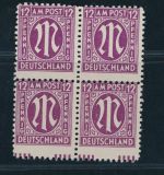 All. Besetzung Bizone AMPost Michel Nr. 23B postfrisch verzähnt