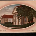 Ansichtskarte Blick auf Rheinsberg - Kavalier und Schauspielhaus um 1910