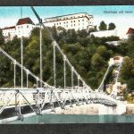 Ansichtskarte Passau - Oberhaus mit neuer Brücke - um 1910