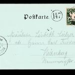 Ansichtskarte Gruss Erlangen - Mondscheinkarte - Schlosspartie 1898 n. Nürnberg
