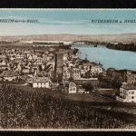 Ansichtskarte Rüdesheim am Rhein - beschriftet