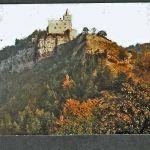 Ansichtskarte Rudelsburg / Bad Kösen - 1911 nach Hamsdorf
