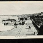 Ansichtskarte Mainz - Rheinpromenade - um 1910