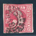 Bayern Michel Nummer 9 gestempelt