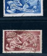Saar Michel Nummer 297 - 298 gestempelt geprüft