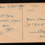Ansichtskarte Bad Nassau - Landschaft - 1919 nach Frankreich