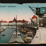 Ansichtskarte Düsseldorf - Hafenpartie - 1923 / nicht adressiert