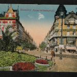 Ansichtskarte Düsseldorf - Kaiser Wilhelmstraße - um 1910