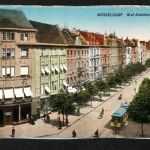 Ansichtskarte Düsseldorf - Graf Adolfstraße - um 1914
