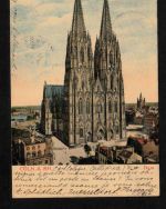 Ansichtskarte Köln / Cöln - Dom - 1906 nach Frankreich