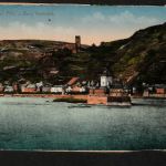 Ansichtskarte Caub - Pfalz und Burg Gutenfels - um 1920