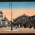 Ansichtskarte Köln / Cöln - Bahnhof - 1920