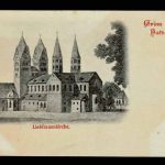 Ansichtskarte Gruss aus Halberstadt - Liebfrauenkirche - um 1900