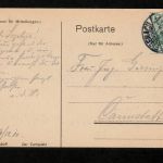 Ansichtskarte Eisenach - 1910 nach Cannstatt / Stuttgart