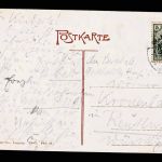 Ansichtskarte Frankfurt am Main - Gedicht / Brücken / Stadt - 1910 n. Reutlingen