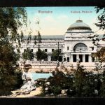 Ansichtskarte Wiesbaden - Kurhaus / Parkseite - um 1920