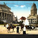 Ansichtskarte Berlin - Kgl Schauspielhaus / Gendarmenmarkt / Dom - Wien /um 1918