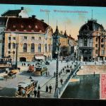 Ansichtskarte Berlin - Weidendammerbrücke - 1912 nach Vincennes / Frankreich