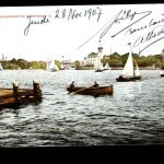 Ansichtskarte Hamburg - Uhlenhorster Fährhaus - 1907 nach Paris Frankreich