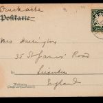 Ansichtskarte Bayern - Herreninsel / Schloss - 1903 nach London / England
