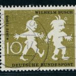 Bund Michel Nummer 281 I gestempelt Plattenfehler