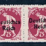 Dt. Reich Michel Nummer 127I Plattenfehler postfrisch