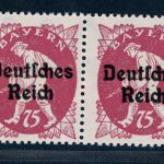 Dt. Reich Michel Nummer 127I Plattenfehler postfrisch