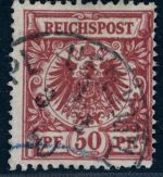 Deutsches Reich Michel Nummer 50a gestempelt geprüft