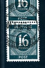 All. Besetzung Gemeinschaftsausgaben Michel Nr. 923a Paar gestempelt